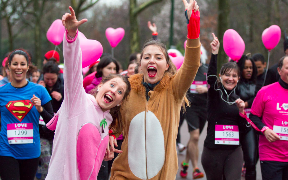 Love Run la course fun en duo lié par les Lille By Mat